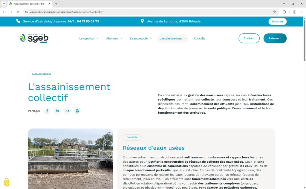 informations accessible